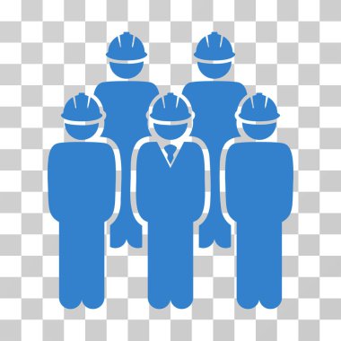 Geliştirici personel vektör simgesi