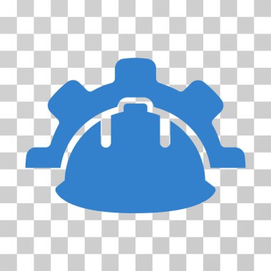 Endüstriyel gelişme vektör simgesi