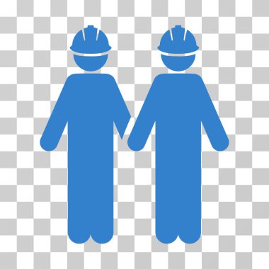 İşçiler vektör simgesi