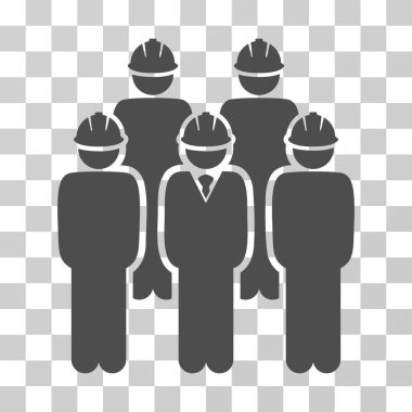 Geliştirici personel vektör simgesi