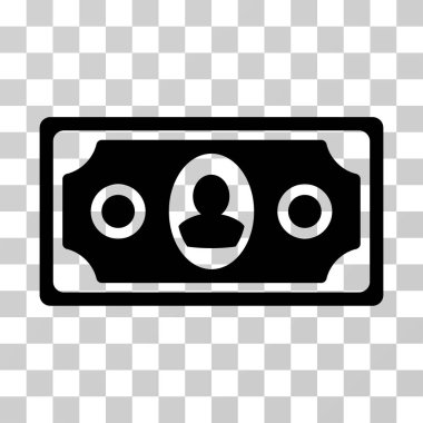 banknot vektör simgesi