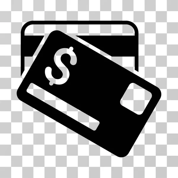 Credit Cards Vector Icon — Stock Vector