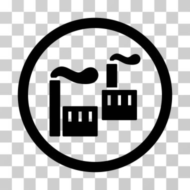 Sigara endüstrisi vektör simgesi