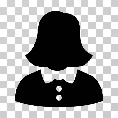 kadın vektör simgesi