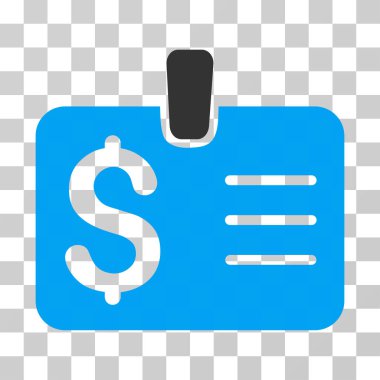 Doları rozet vektör simgesi