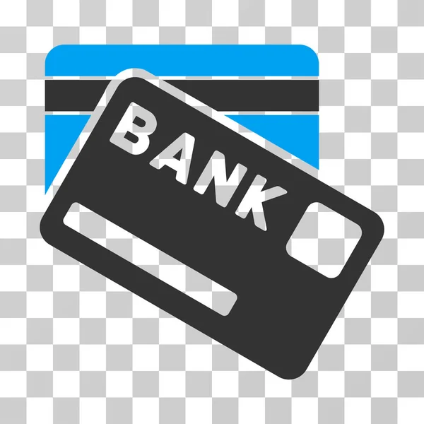 Bank Cards Vector Icon — Stock Vector