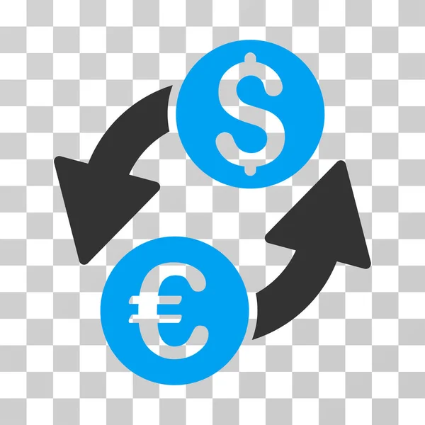 Euro Dollar Exchange Vector Icon — Stockvector