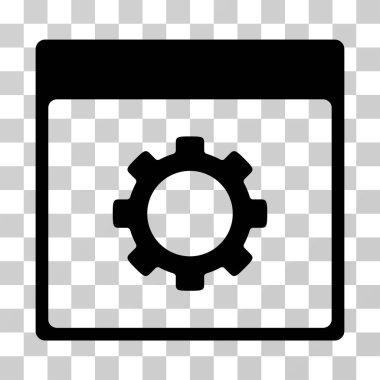 Vites seçenekleri sayfa vektör simge takvim