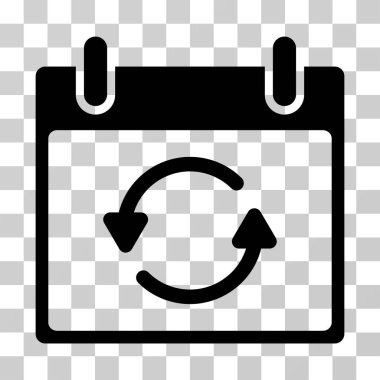 Takvim gün vektör simge Yenile