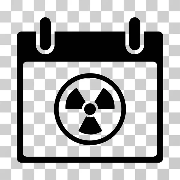 Atomkalender Tag Vektor-Symbol — Stockvektor