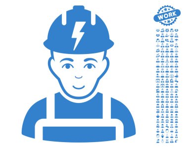 Elektrikçi vektör simge Bonus ile