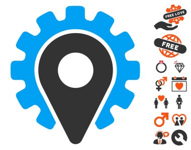 Bonus dating hizmet konumu simgesi