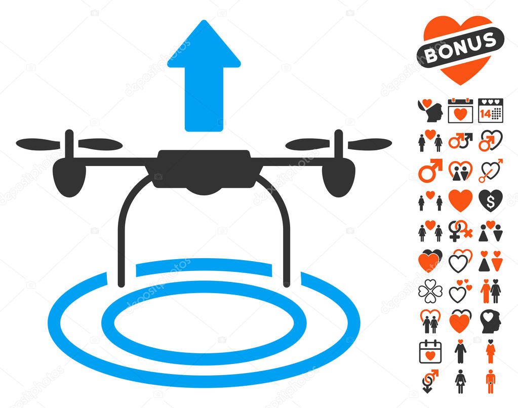 Start Drone Icon with Dating Bonus