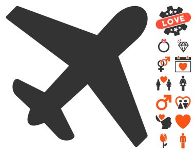 Bonus Dating ile uçak simgesi