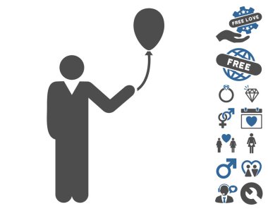 Adam Bonus Dating ile tatil balon simgesiyle