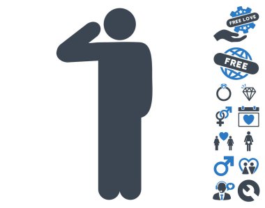 Aşk Bonus ile Selam poz simgesi