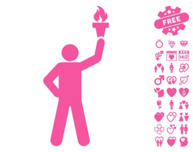Lider Bonus Dating ile özgürlük Meşalesi simgesiyle