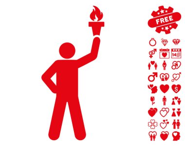 Lider Bonus Dating ile özgürlük Meşalesi simgesiyle