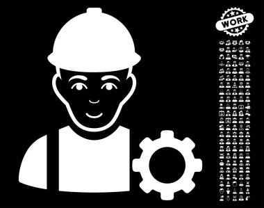 Bonus ile tamirci vektör simgesi