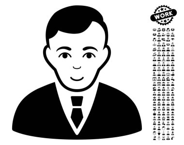 Bonus ile Yöneticisi vektör simgesi