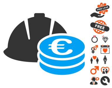 Euro para ve Bonus Dating ile kask simgesi