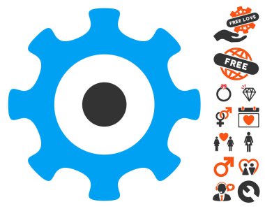 Bonus Dating ile dişli simgesini