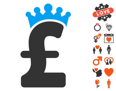 Sevgililer Bonus ile Lirası Crown simgesi