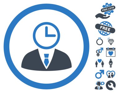 Zaman Yöneticisi simgesini Bonus Dating ile yuvarlak