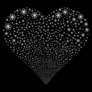 Atom havai fişek kalp