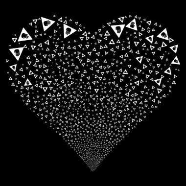 Dikkat havai fişek kalp