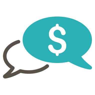 Tel transferi düz vektör simgesi