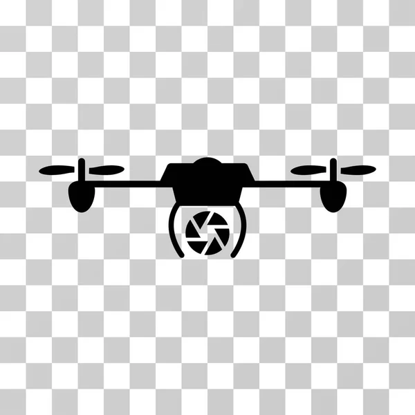 Obturador espião Airdrone Vector Icon — Vetor de Stock