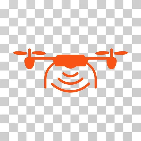 Transmissor de rádio Airdrone Vector Icon —  Vetores de Stock