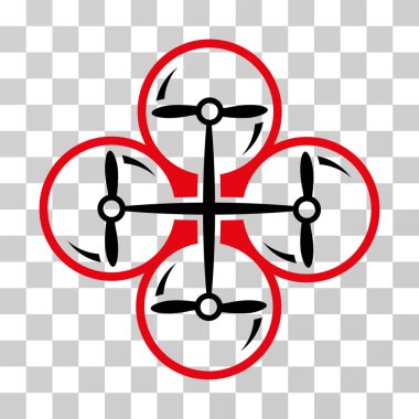 Drone vida vektör simgesi