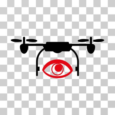 Göz Spy Drone vektör simgesi
