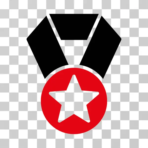 Campeón medalla vector icono — Vector de stock