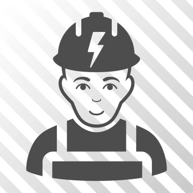 Elektrikçi vektör simgesi