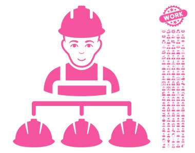 Bonus ile Oluşturucusu yönetimi vektör simgesi