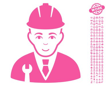 Bonus ile geliştirici vektör simgesi