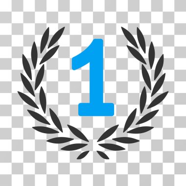 İlk defne çelengi vektör simgesi