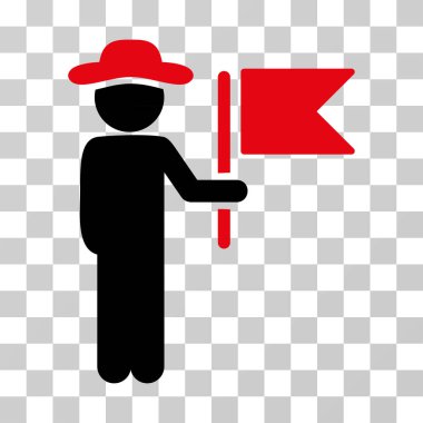 Beyefendi Komutan vektör simgesi