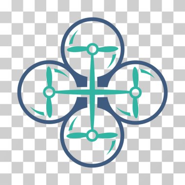 Drone vida vektör simgesi