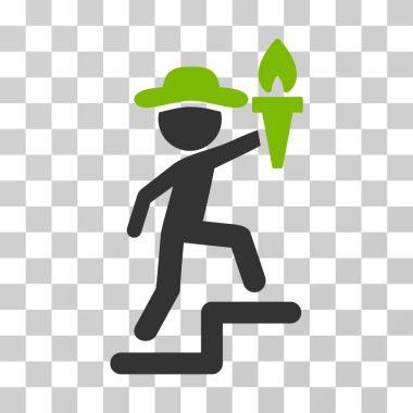 Beyefendi lideri vektör simgesi