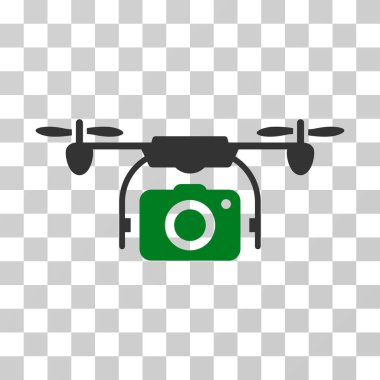 kamera drone vektör simgesi