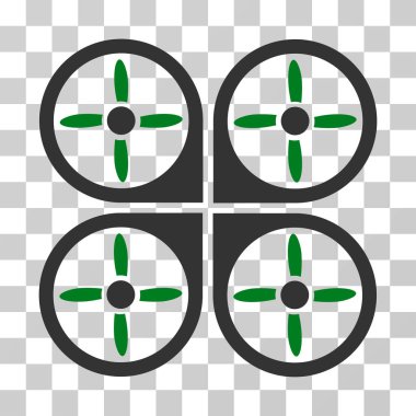 Helikopter vektör simgesi