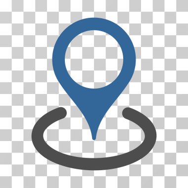 konumu vektör simgesi