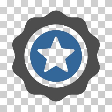 Ödül mühür vektör simgesi