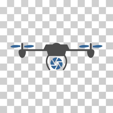Çekim casus Airdrone vektör simgesi