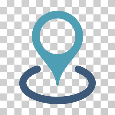 konumu vektör simgesi