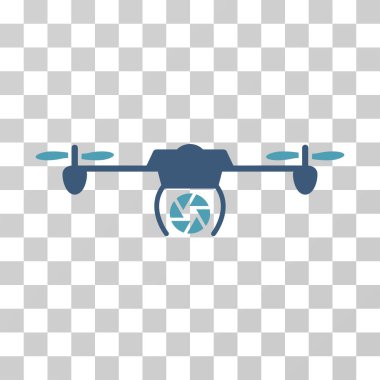 Çekim casus Airdrone vektör simgesi